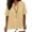 Summer Tops Khaki, variant on Womens Cotton Linen Dressy Blouses, Short Sleeve Shirts for Women Summer Casual Loose Fit Lightweight Side Slit V Neck T-Shirts with Oblique Buttons