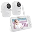 thumbnail image 2 of VTech 2 Camera 5" Digital Video Video Baby Monitor Camera with Pan and Tilt, 2 of 12