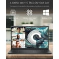 thumbnail image 6 of Dell Inspiron 15 Flagship Laptop - 15.6" FHD Touchscreen, Intel 10-Core i7-1355U, 32GB RAM, 2TB SSD, Intel Iris Xe GPU, Wi-Fi 6, Windows 11 Pro, 6 of 8