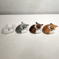 thumbnail image 4 of Simulation Fox Toy Furs Squatting Fox Model Home Decoration Animals World Collectible Gift for Animal Lovers (Fox-Brown), 4 of 8