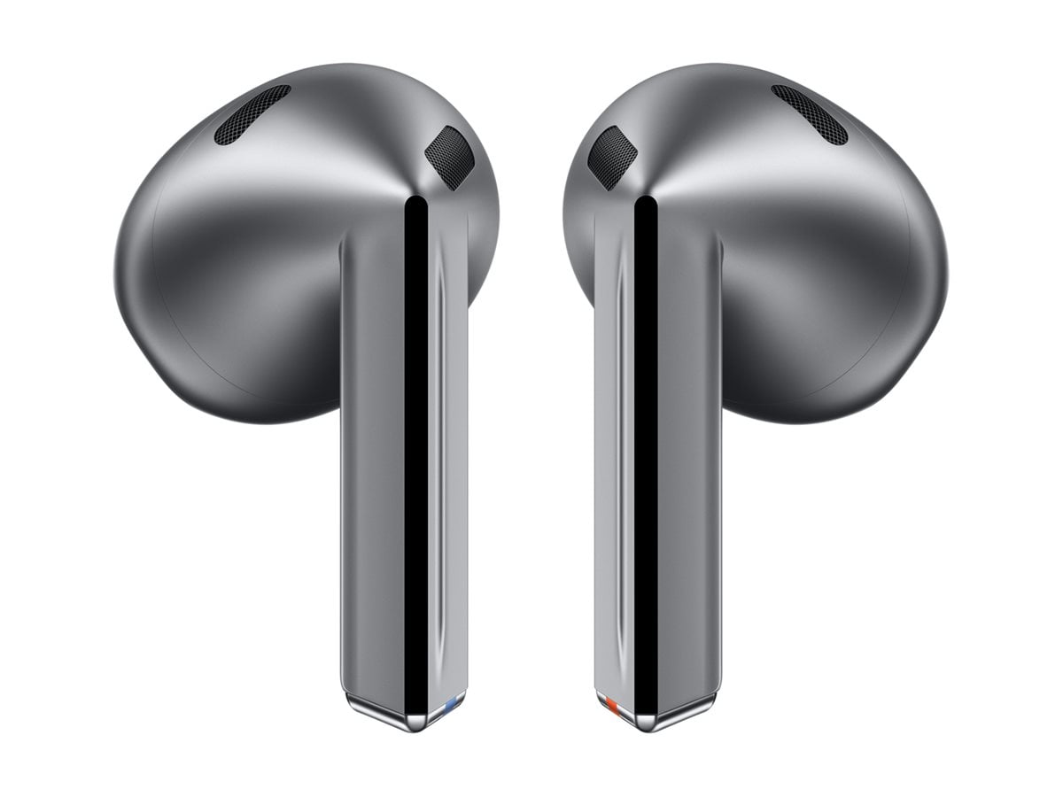 SAMSUNG Galaxy Buds3 (2024, ANC) Water Resistant, AI Real-Time Language Interpreter, True Wireless Bluetooth 5.4 Earbuds, Hi-Fi Sound, Noise Cancelling, Touch Control, International Model (Silver)