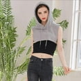 thumbnail image 5 of Unisex Detachable Dickey Collar Half Blouse Hoodie Faux Collar, 5 of 5