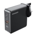 thumbnail image 1 of Cargador rápido PD de 140 W GaN para teléfonos móviles iPhone Huawei (enchufe negro del Reino Unido), 1 of 7