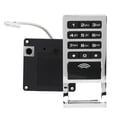 thumbnail image 2 of Cerradura de gabinete sin llave, contraseña + tarjeta M1 Cerradura de gabinete electrónica Cerradura de gabinete inteligente construida para precisión, 2 of 12