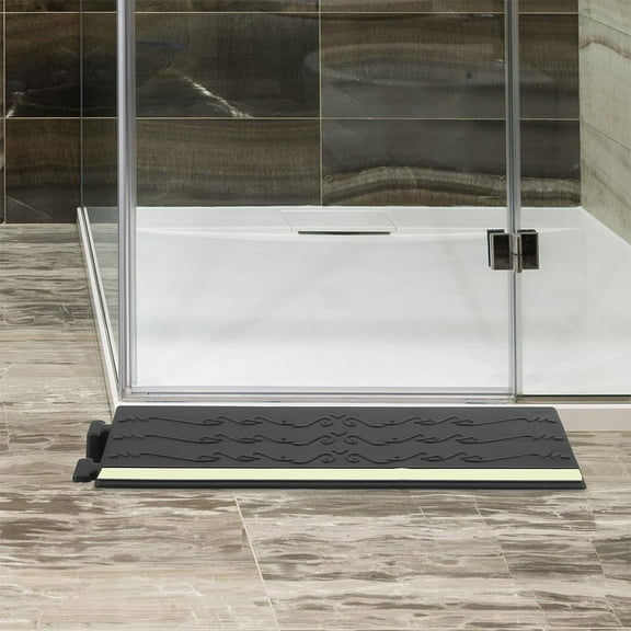 Pawsdot Rubber Threshold Ramp with Night Glow for Home - Versatile, Safe, and Convenient