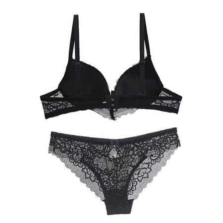 

Otvok Clearance Women Lingerie Set Sexy Lace Bra And Panties Summer Thin Lingerie Set