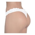 thumbnail image 2 of Tanga Secret Treasures Talla G Encaje Floral Blanco, 2 of 3