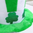 thumbnail image 4 of St. Patrick's Day Green Velvet Hat - Irish Festival Party Accessories, Christmas Tree Topper Hat for Adults and Women, 4 of 7