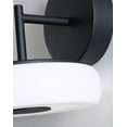 thumbnail image 2 of JUNS0808LAJUDBK AFX June - 10W 1 LED Wall Sconce-8 Inch Tall and 8 Inch Wide-Black Finish, 2 of 6