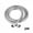 2m silver, variant on SUS 304 1.5/2M Black/silver Flexible Shower Hose Long Bathroom Shower Pipe Extension Water Pipe Pull Pipe Bathroom Accessories