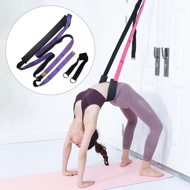 Correa de Estiramiento Baoblaze Entrenador de Estiramiento de Yoga Violeta