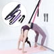 thumbnail image 4 of Correa elástica ajustable Sunnimix para piernas Entrenador de estiramiento de yoga violeta, 4 of 8