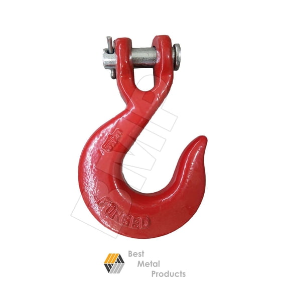 (2) 5/16 SLIP HOOK CLEVIS RIGGING TOW WINCH TRAILER G70 CRANE WRECKER LIFT 0900140