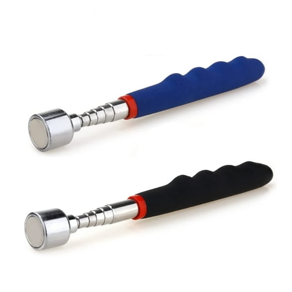 20 lbs Magnetic Telescoping Pick Up Tool for Small Metal Tools Extends from 7 to 30 inches / 185-720mm (Black Blue)