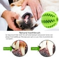 Natural Rubber Dog Ball – 2.5 Inch, Eco-Friendly, Safe For Fetch & Chewing, Promotes Dental Health