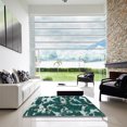 thumbnail image 6 of Ahgly Company Indoor Square Abstract AquaMarine Green Abstract Area Rugs, 6' Square, 6 of 6