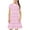 Pink, variant on JoyHoop Girl'S Dresses Cute Print Short Sleeve Casual Sundress for Girls 4-14 Years