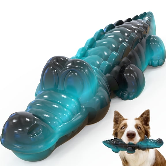 Dog Toys for Aggressive Chewers, Indestructible Nylon Dog Toys, Durable Interactive Dog Chewing Toys for Medium Large Dogs to Keep Them Busy