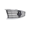 thumbnail image 3 of CarLights360 For Infiniti JX35 2013 Grille | Plastic | Chrome | Black Shell With Insert | With Around View Monitor | With Premium Package | Replacement For IN1200143 | 623103JA0B, 3 of 4