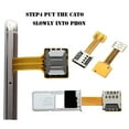 thumbnail image 4 of Besufy TF Hybrid Sim Slot Dual SIM Card Adapter Extender for Android Phone Micro Sim, 4 of 6