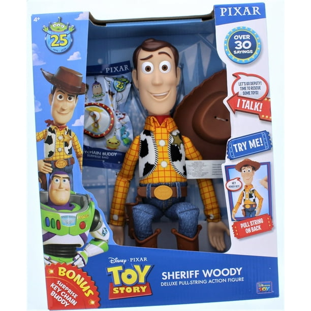 Disney Pixar Toy Story Sheriff Woody Talking Action Figure Walmart Com Walmart Com