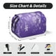 thumbnail image 5 of Disketp Snowfall Sky White Purple Estuche de Lápices de Doble Capa con Tapa Abatible y Cremallera, Organizador Escolar para Adolescentes y Adultos, 5 of 7