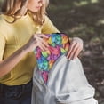 thumbnail image 5 of FORMRS 15"-15.6" Laptop Sleeve Protective Case Soft Carrying Quilted Computer Bag Cover, Vibrant Leaves Pattern, 5 of 7
