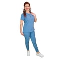 thumbnail image 2 of Scrubs Médicos Mujer | Uniformes para Doctoras y Enfermeras  M12 ACERO CH, 2 of 3