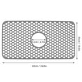 thumbnail image 2 of Premium Silicone Sink Mat, Large Hollow Design For Dish Protection  Noise Reduction, 2 of 6