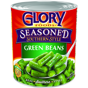 Glory Foods Seasoned Southern Style Green Beans, 106 oz., Can