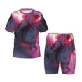 thumbnail image 1 of Balery Astronaut Riding Fiery Horse Conjunto de Pijama Infantil de Manga Corta con Estampado – Ropa de Dormir de Algodón Suave-4X-Large, 1 of 6
