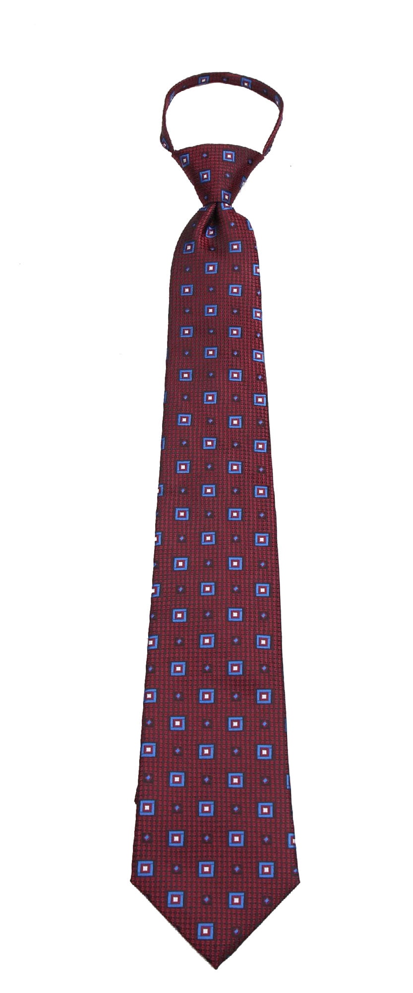 Mens Premade Zipper Tie Fashion Zip Up Neckties