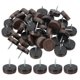 thumbnail image 1 of Deslizadores de Sillas Uxcell, Clavos en Deslizadores de Muebles Protectores de Piso para Muebles de Madera, Patas de Mesa, Alfombra y Madera Marrón 1.1", 1 of 7