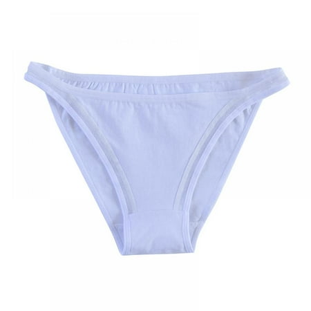 

Xmarks Sexy Bikini Panties Women s Low Rise String Soft Breathable Underwear White M