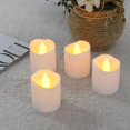 thumbnail image 4 of Wdftyju 12 Uds. De velas falsas sin llama blancas cálidas con luz de té parpadeante Irregular LED Wdftyju 2bb4kj1mz5cp9lg2, 4 of 6