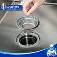 thumbnail image 4 of MR.Siga Kitchen Sink Drain Strainer, Stainless Steel Food Catcher , 4.33" Diameter,2 Pack, 4 of 9