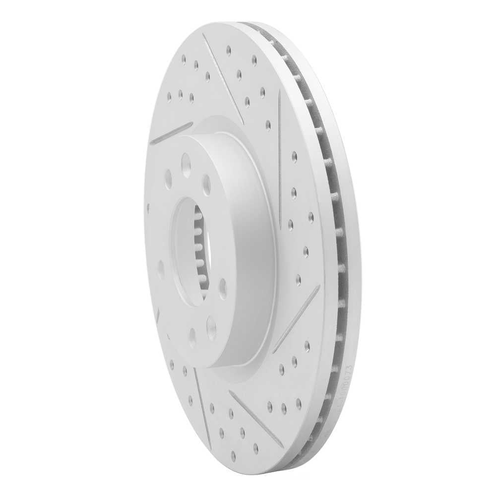 Dynamic Friction Company 830-54059R DFC Geoperformance Rotor - Drilled and Slotted