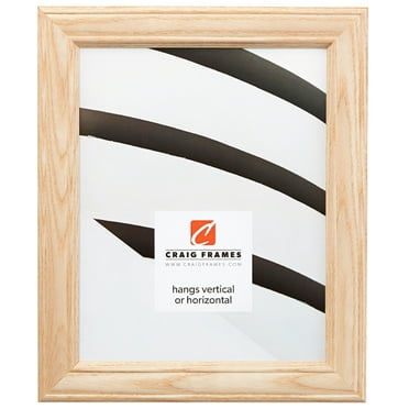 Craig Frames Wiltshire 595, 8x10 inch Picture Frame, Unfinished Raw Wood