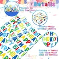 thumbnail image 3 of 100 Sheets Happy Birthday Tissue Paper, 20x14in Colorful Happy Birthday Lettering Festival Gift Wrap Paper for Baby Shower, Birthday Celebration Party Decor Gift Bag Fillers, 3 of 8