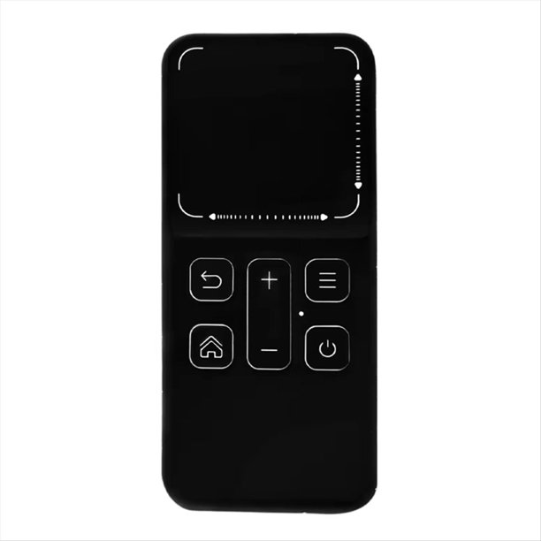 Control Remoto para Teléfono Air 2 con Bluetooth y Puntero Táctil en Pantalla para Smartphone, Ordenador y Dispositivo Inteligente, Color Negro.