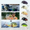 thumbnail image 2 of Crankbaits Lure Fishing, Hard Baits Swimbaits Boat, Ocean Topwater Lures Kit, Mini Fishing Lure with Box Lure for Men's Gift Type 1, 2 of 7