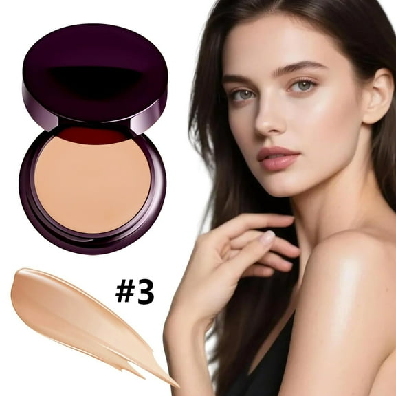 Full Coverage Concealer Cream, Waterproof Matte Smooth Concealer Corrector Long Wearing, Hides Scars,Dark Spots,Waterproof Long-Lasting Hydrating Concealer for Women (#03, Beige)