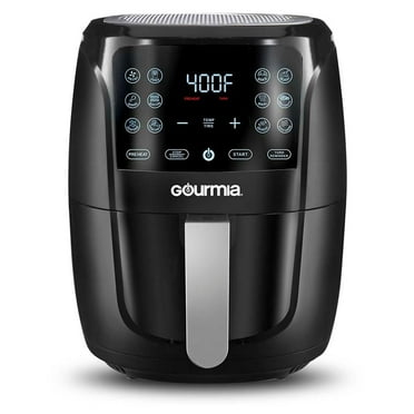 Freidora de Aire Digital Gourmia 5.67 Litros Negra
