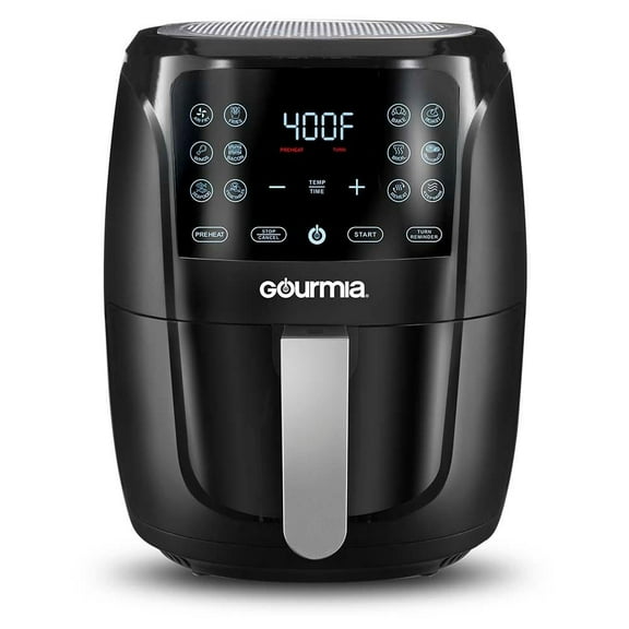 Freidora de Aire Digital Gourmia 5.67 Litros Negra