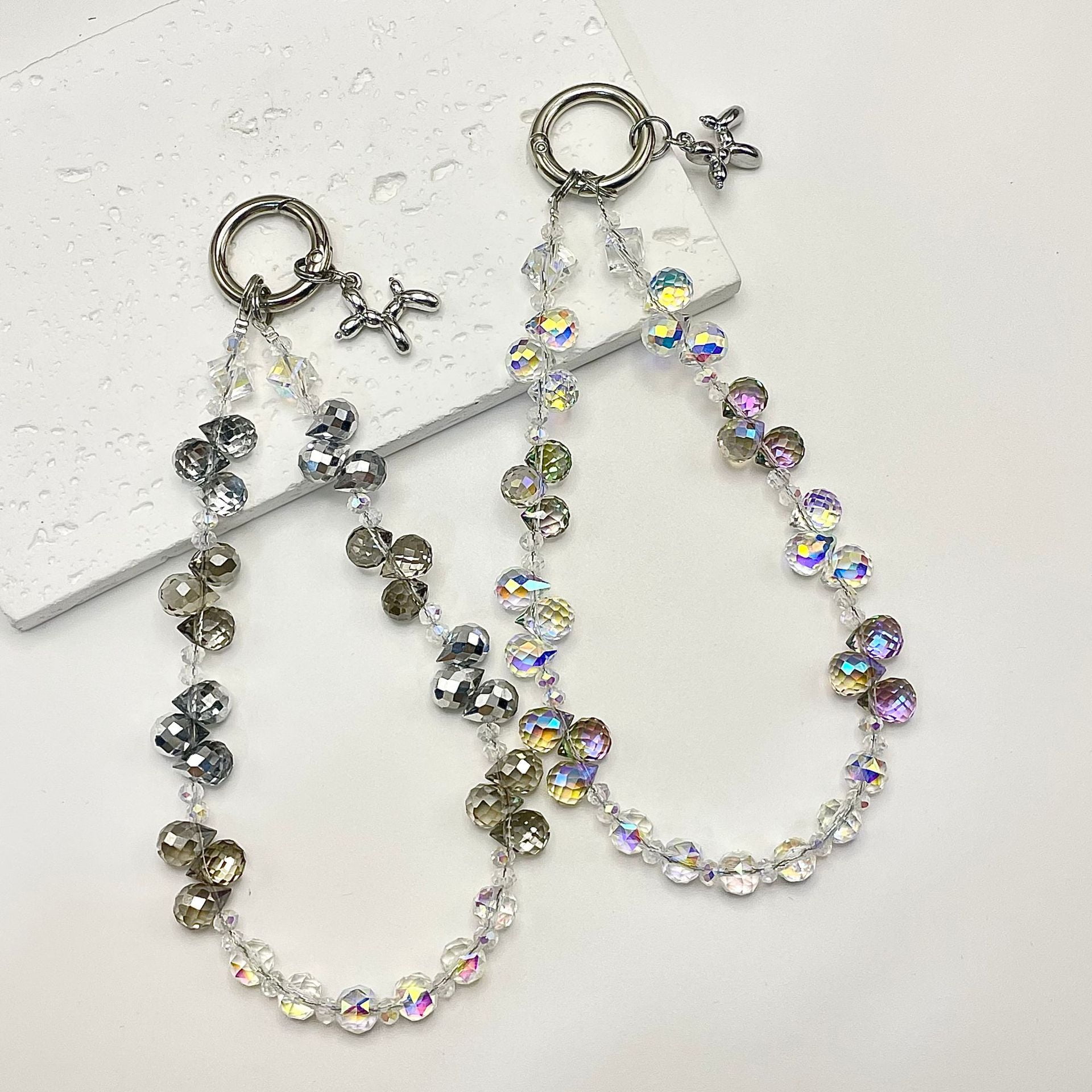 New Sparkling Crystal Phone Chain - Original Wrist Lanyard for Phones, Bags, and Keys