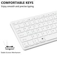 thumbnail image 2 of Ultra-Slim Bluetooth Keyboard Wireless Keyboard Compatible iPad 10th/iPad 10.2, 2 of 6