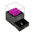 thumbnail image 4 of Mothers Day Gifts Everlasting Flower Gift Box Rose Preservation Flower Box Valentine's Day Mother's Day Handmade Rose Box Jewelry Box, 4 of 9