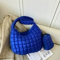 thumbnail image 4 of RUISINERY Quilted Puffer Shoulder Bag with Small Zippered Makeup Purse for Women Large Capacity Lightweight Crossbody Carryall Bag, 4 of 7