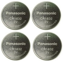Panasonic CR1632 3V Lithium Coin Battery (4 Pack)