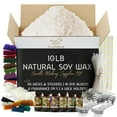 thumbnail image 6 of CraftBud Soy Wax Candle Making Kit for Adults and Kids with 10LB Candle Wax for Candle Making Supplies, 6 of 10